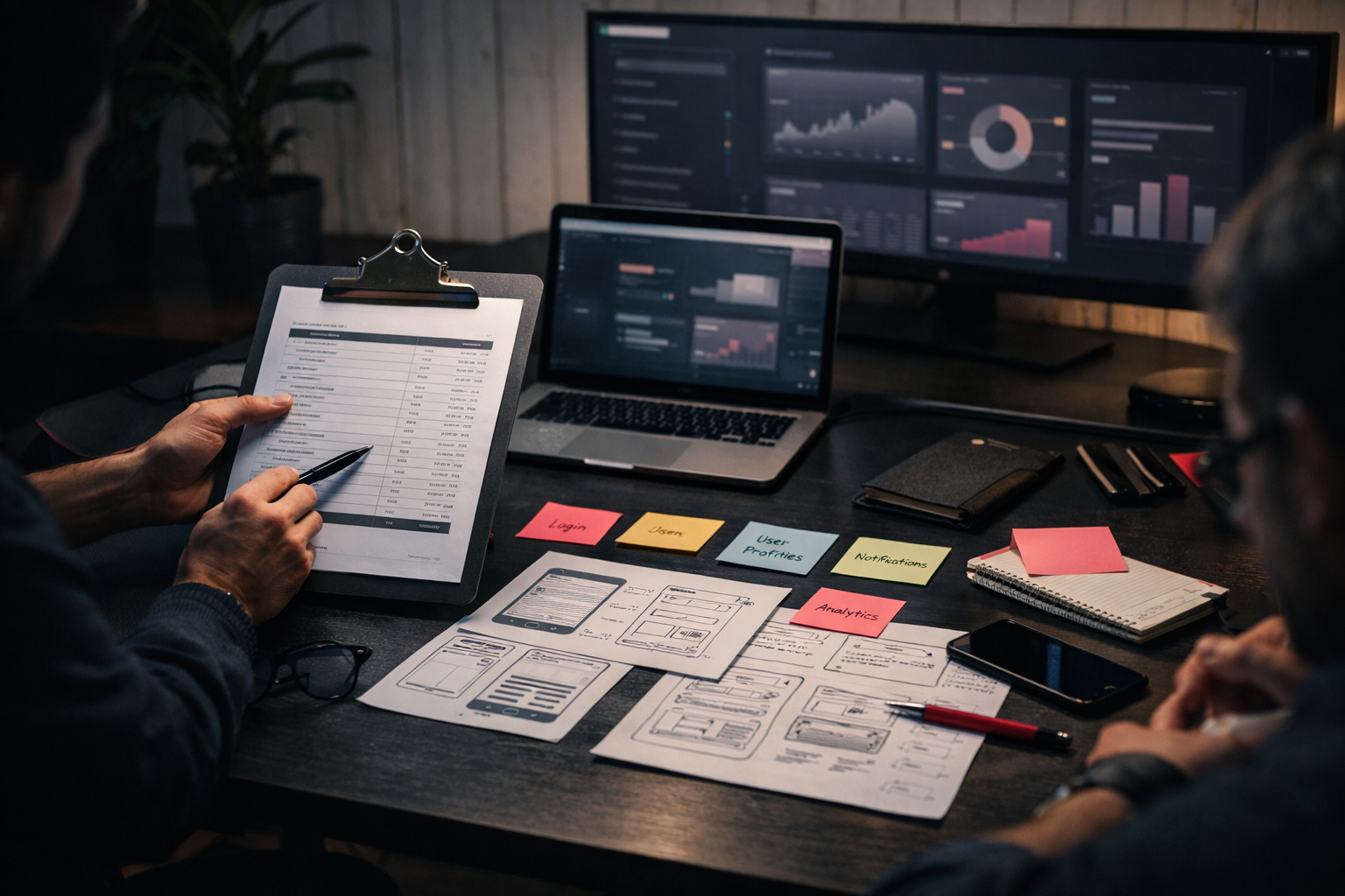 Arbitrage budget application avec modules fonctionnels, web, mobile et tableau de bord