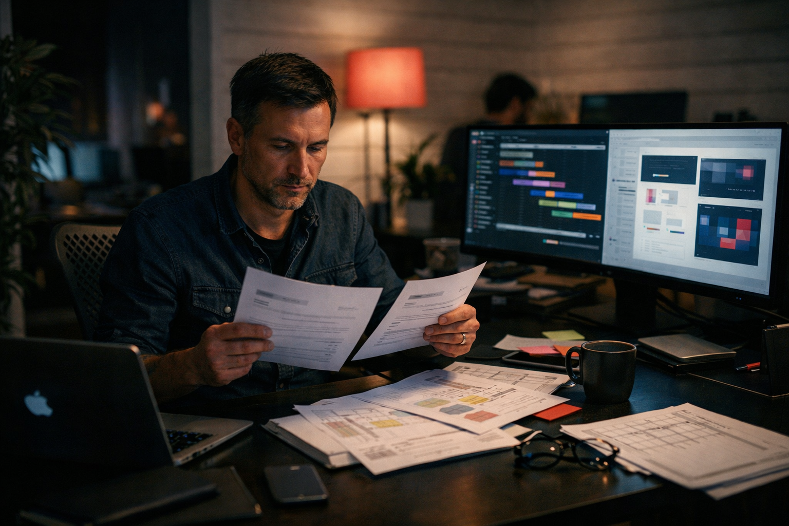 Comparaison d'agences avec propositions, planning, cadrage produit et references de travail